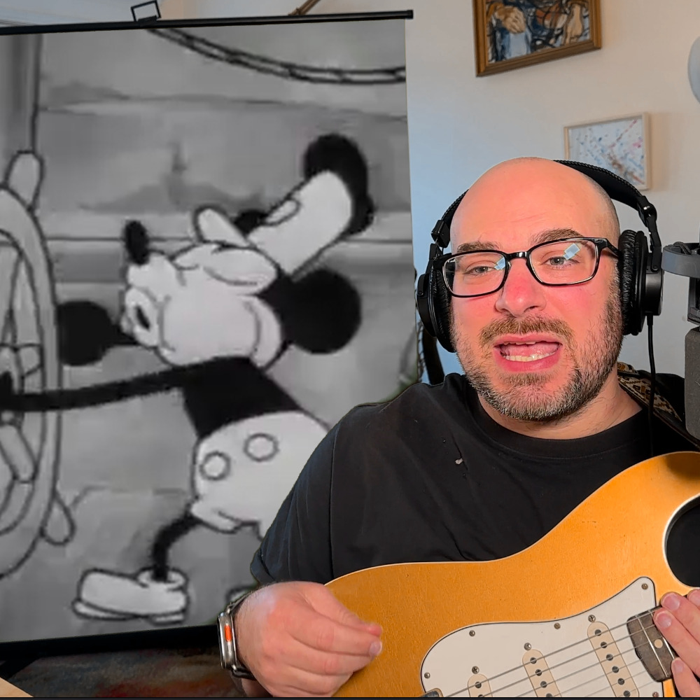 Steamboat Willie Is Finally Free — Song A Day